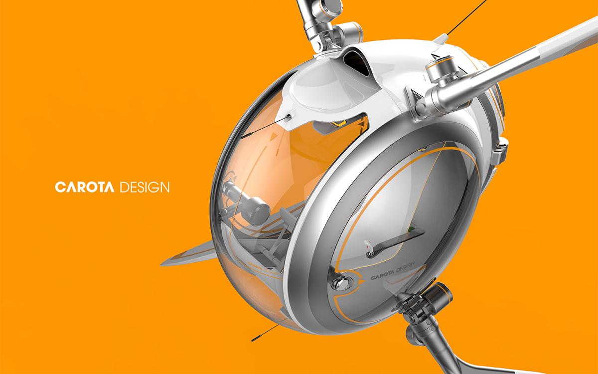 未来的宇宙飞船概念设计