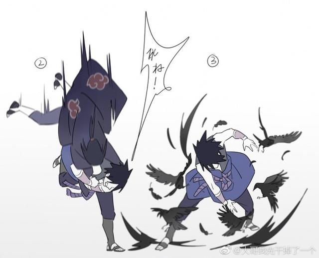 火影忍者:弟控鼬神和佐助的温馨生活,兄弟俩一起运动看着超有爱