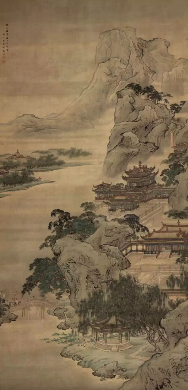 明月松间照松美术馆大展中国古代绘画中的松