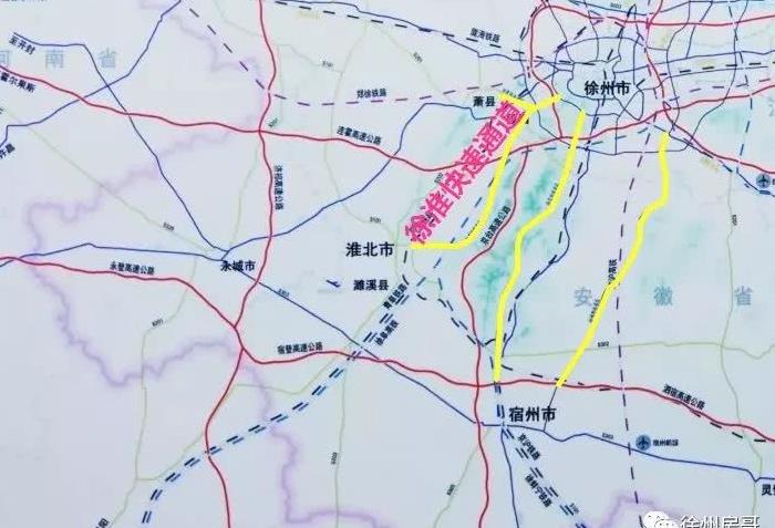 定了徐淮快速通道今年10月开建还有两条城际铁路