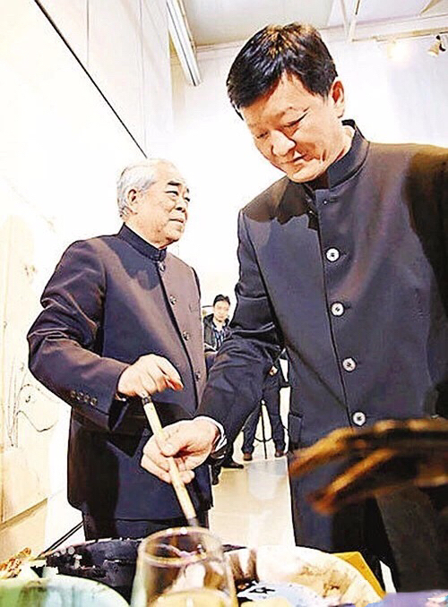 范曾之子范一夫的山水 更多关注_新浪看点