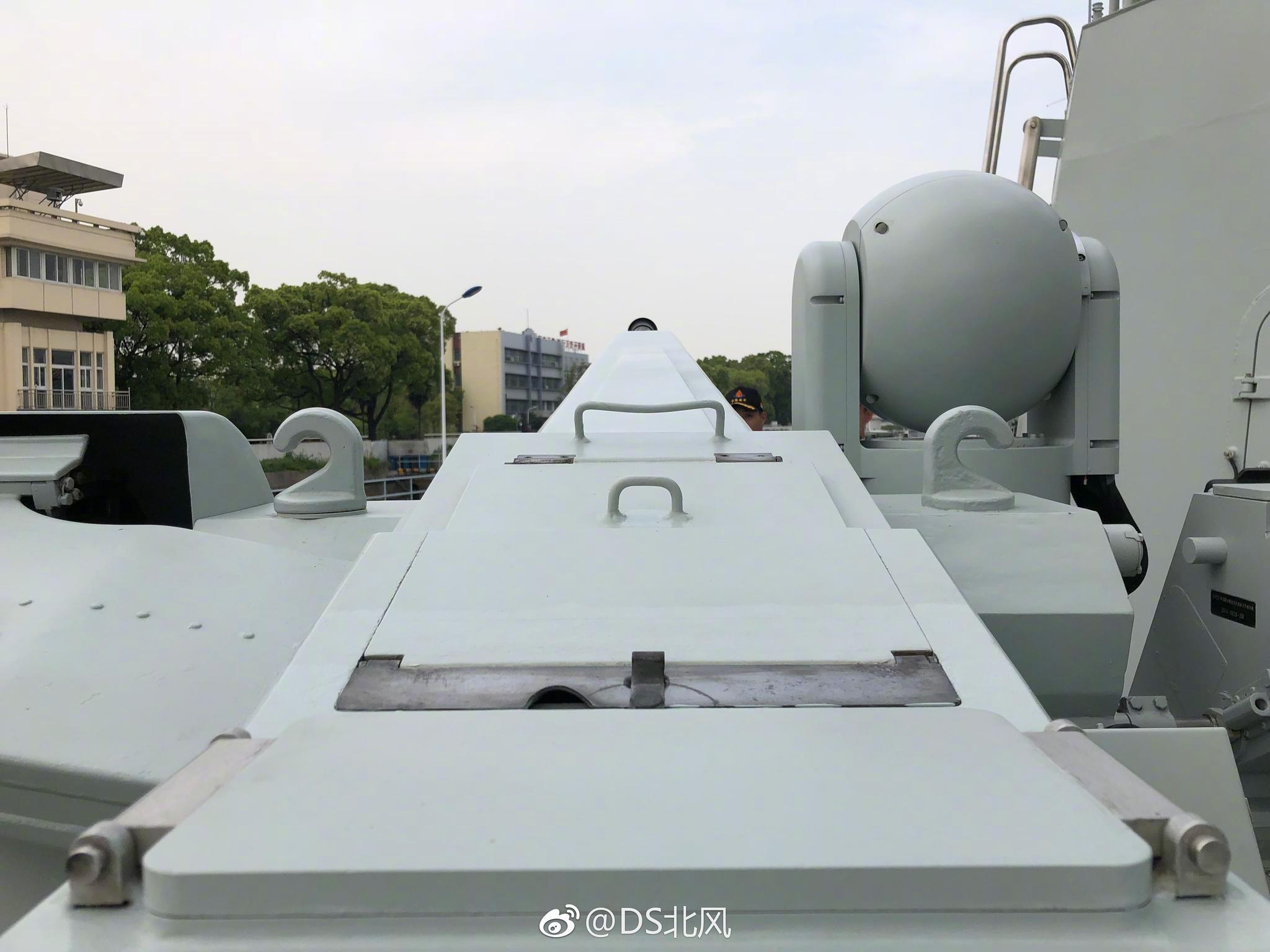 参观056轻型护卫舰511保定舰图集二(照片系作者授权发表)