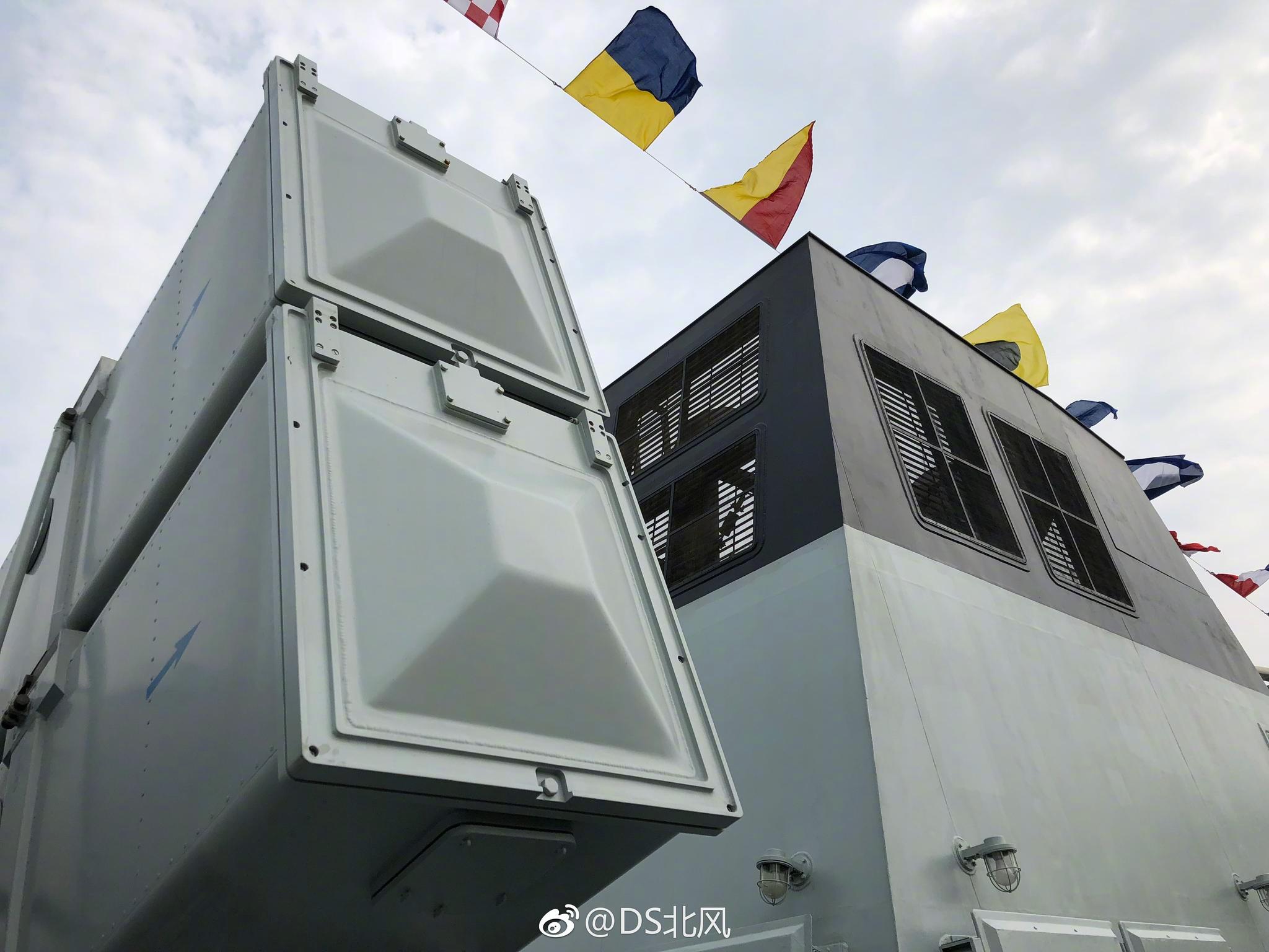 参观056轻型护卫舰511保定舰图集二(照片系作者授权发表)