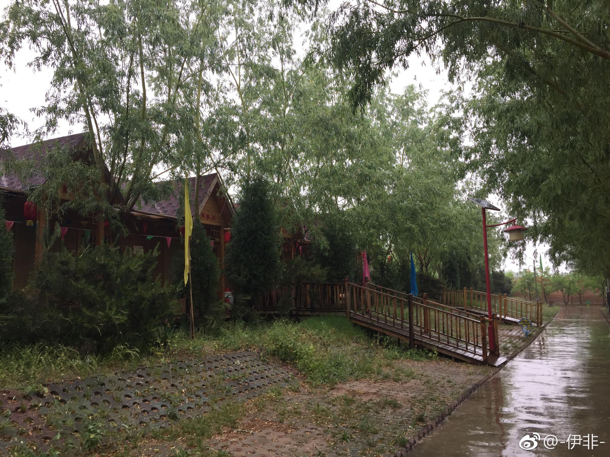 周游天怡山恰在细雨缠绵时