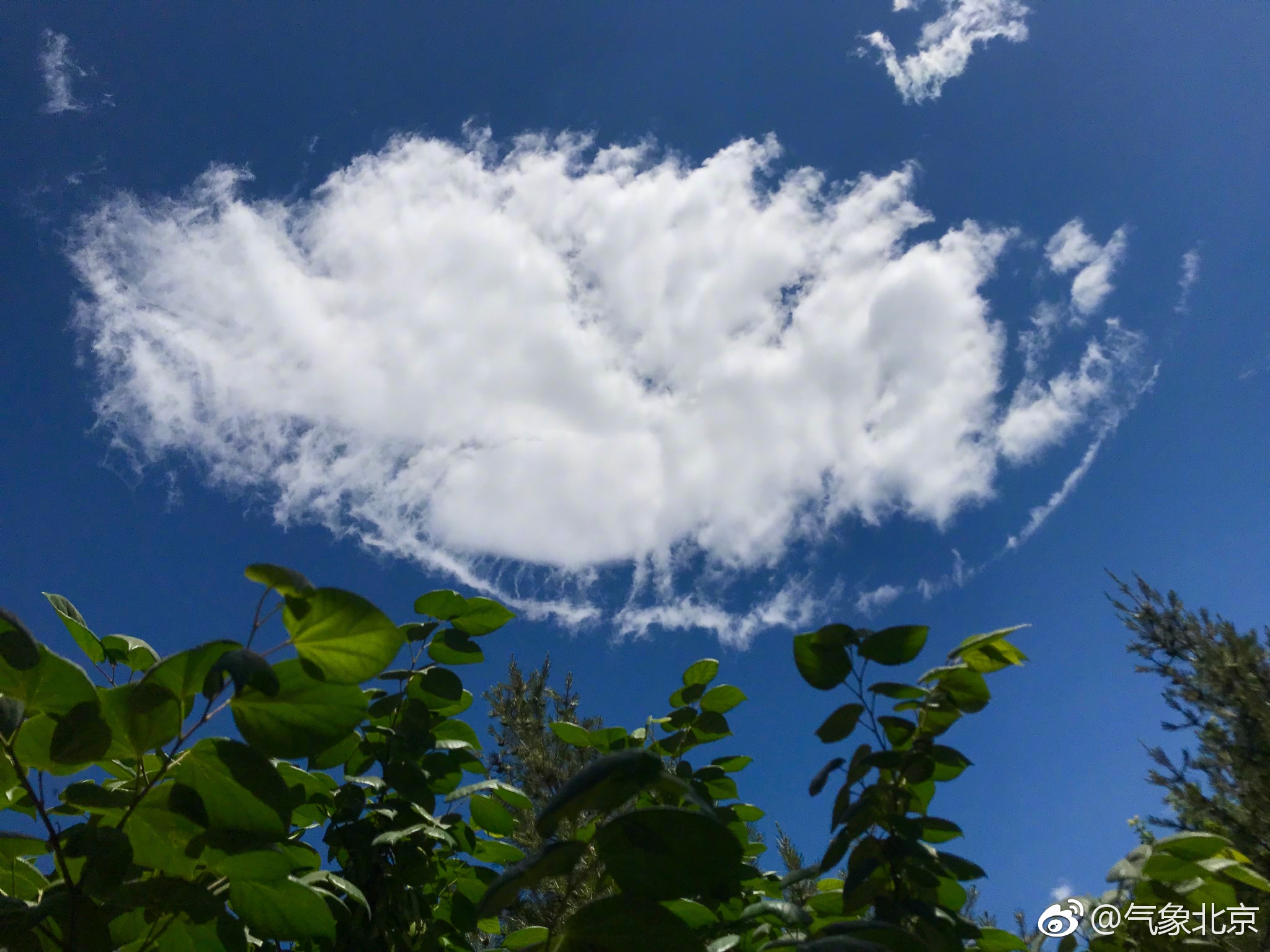 天蓝蓝云朵更上镜哦