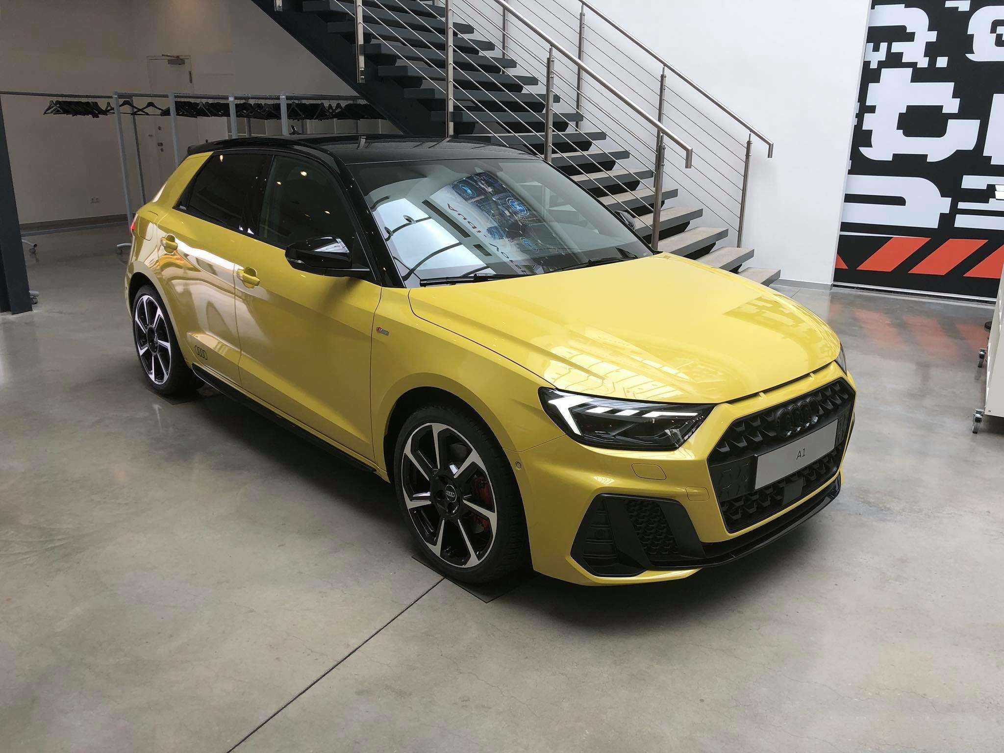 奥迪新款a1实车图曝光,设计将成为一大卖点,尺寸得到加长