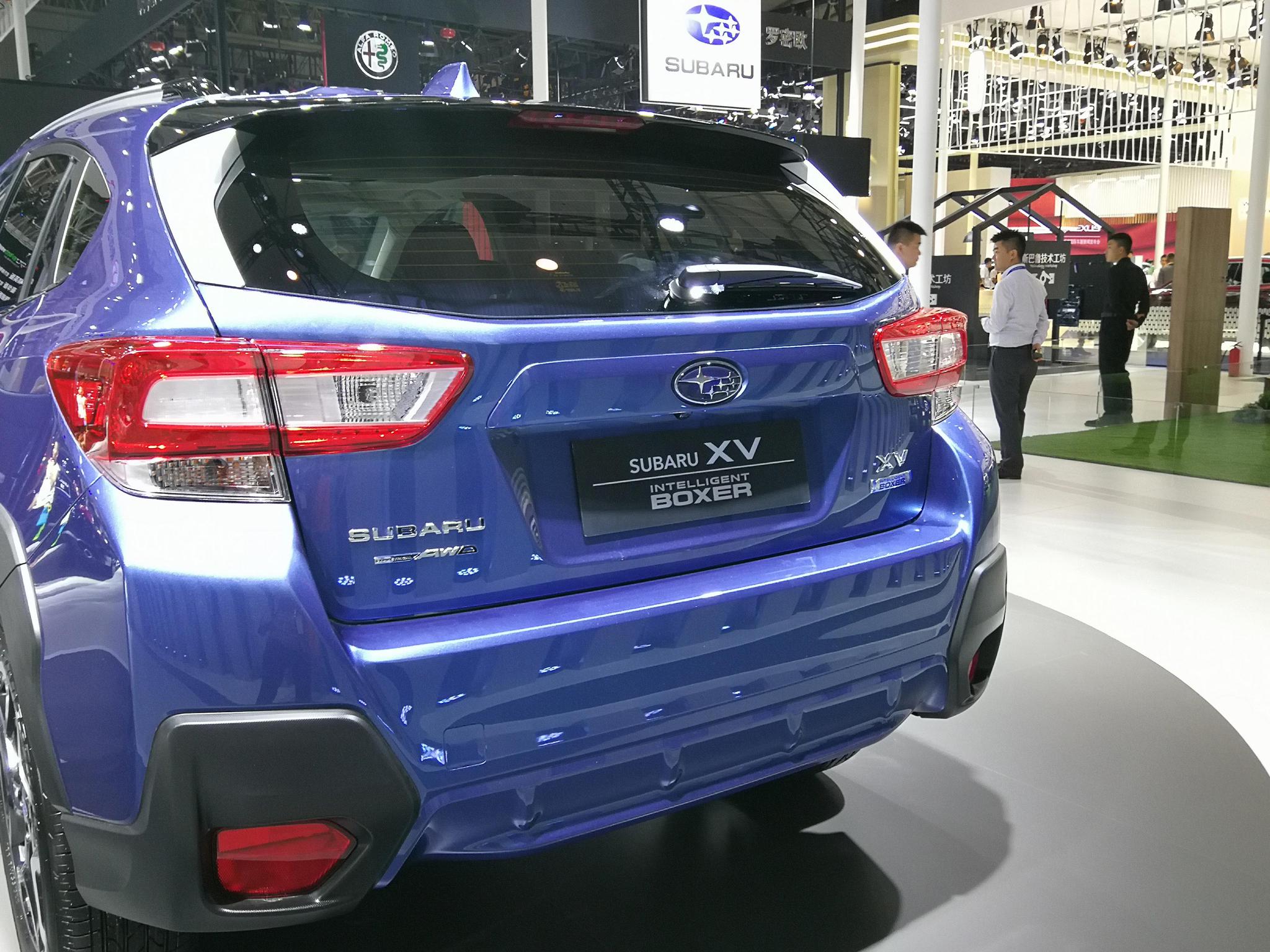 2018成都车展 | 斯巴鲁xv混动 售价19.18万-23.18万元