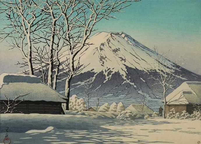 郷愁の日本风景日本版画家川瀬巴水hasuikawase