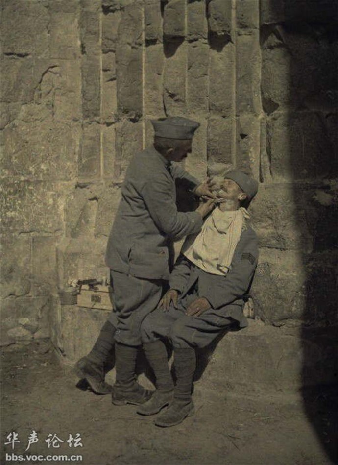 第一次世界大战的彩色历史照片(或黑白照片后来上色)一组|第一次世界