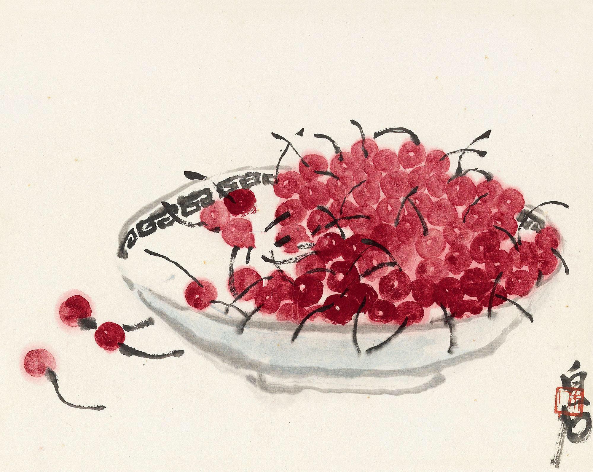 绘画| 67676767红了樱桃