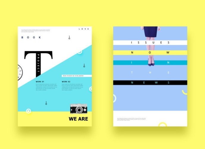 18张配色鲜明的海报设计 !转需