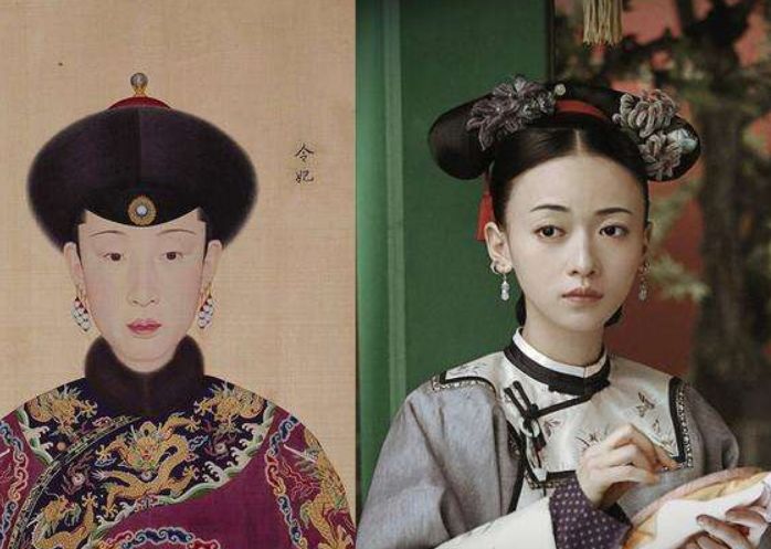 乾隆妃子们令妃并不是最美的而她才是画像价值137亿