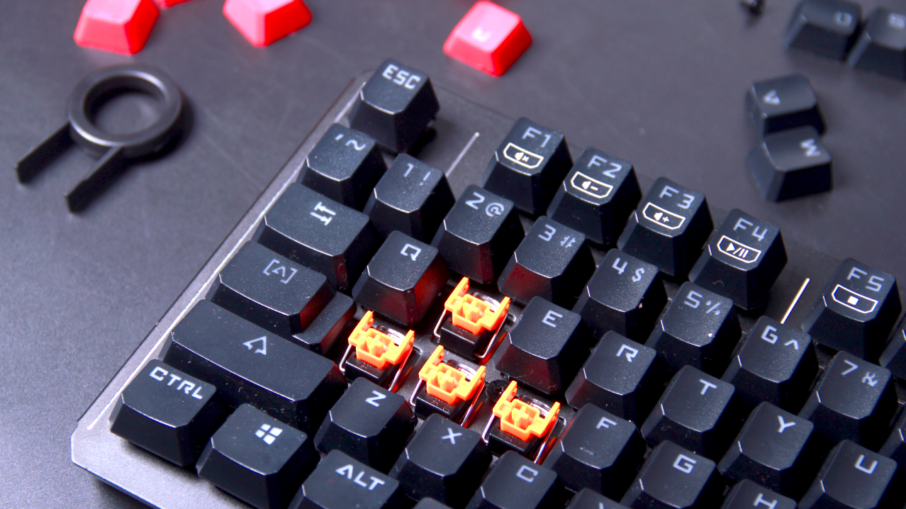 双飞燕血手幽灵光轴机械电竞键盘b975灯效彩漫效果显示