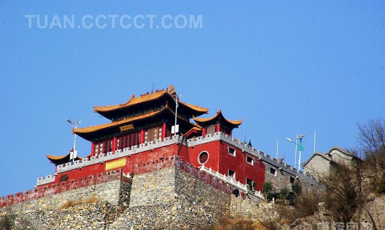 中国七大悬空寺之河南省鹤壁市淇县朝阳寺