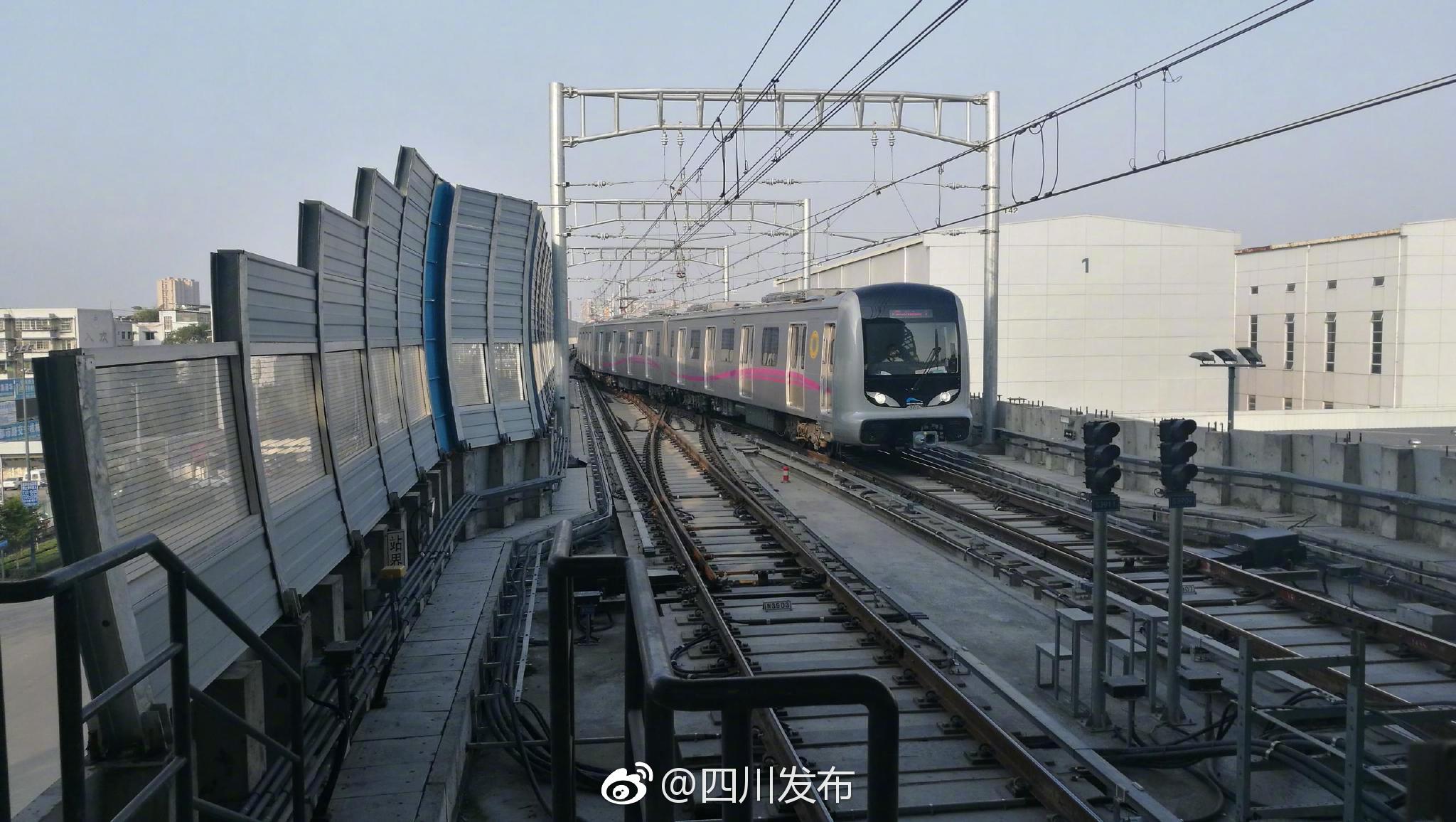 3号线二三期开启贯通空载试运行模式,今年底将正式开通试运营