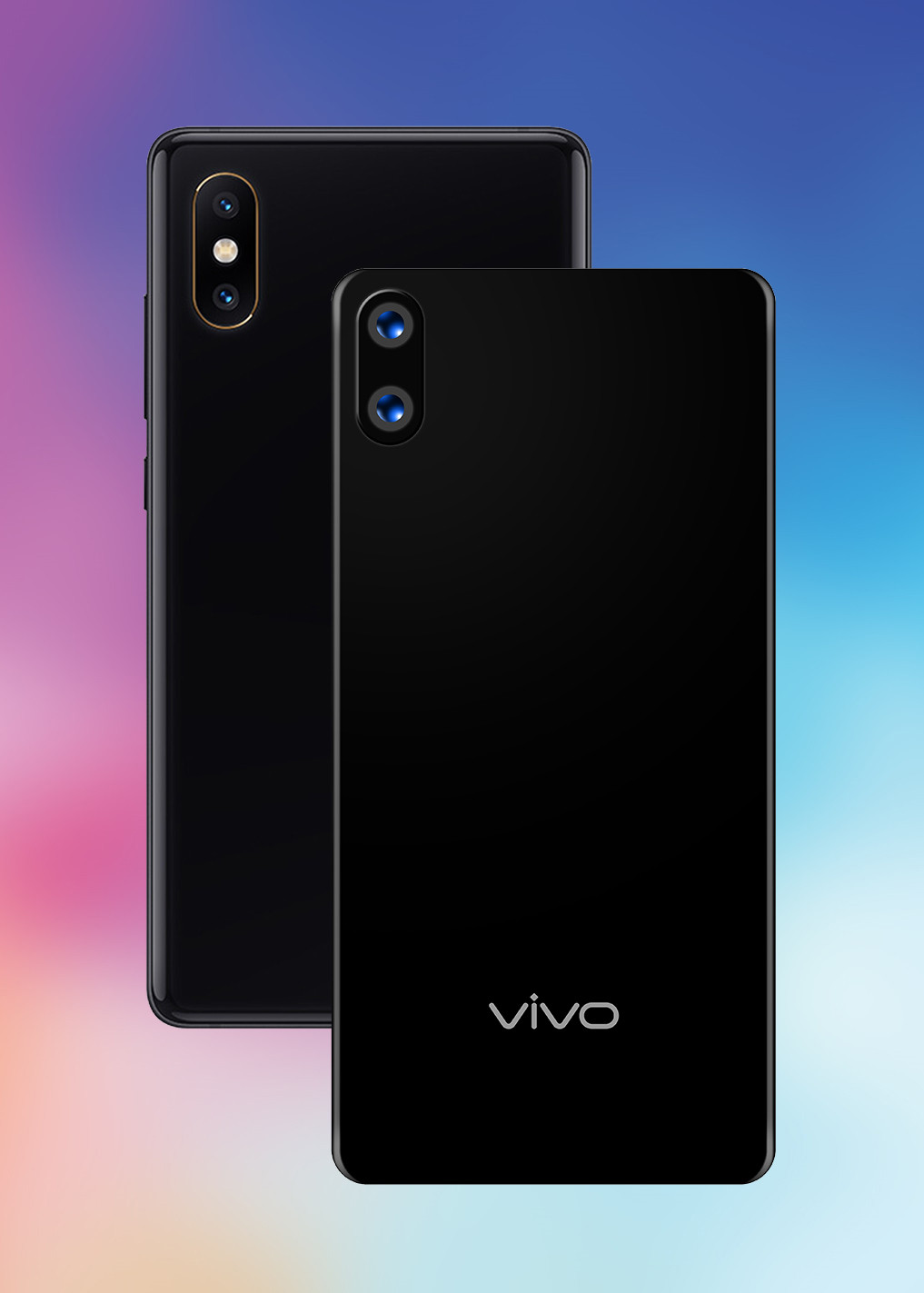 概念版vivo v9,对比小米mix2s__财经头条