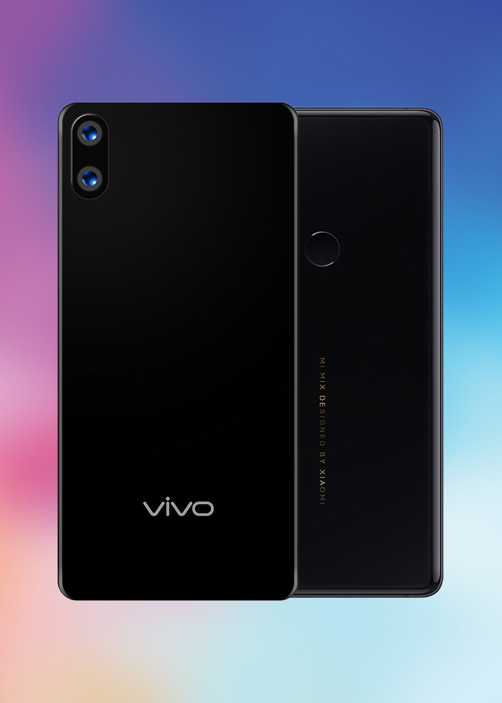 概念版vivo v9,对比小米mix2s__财经头条