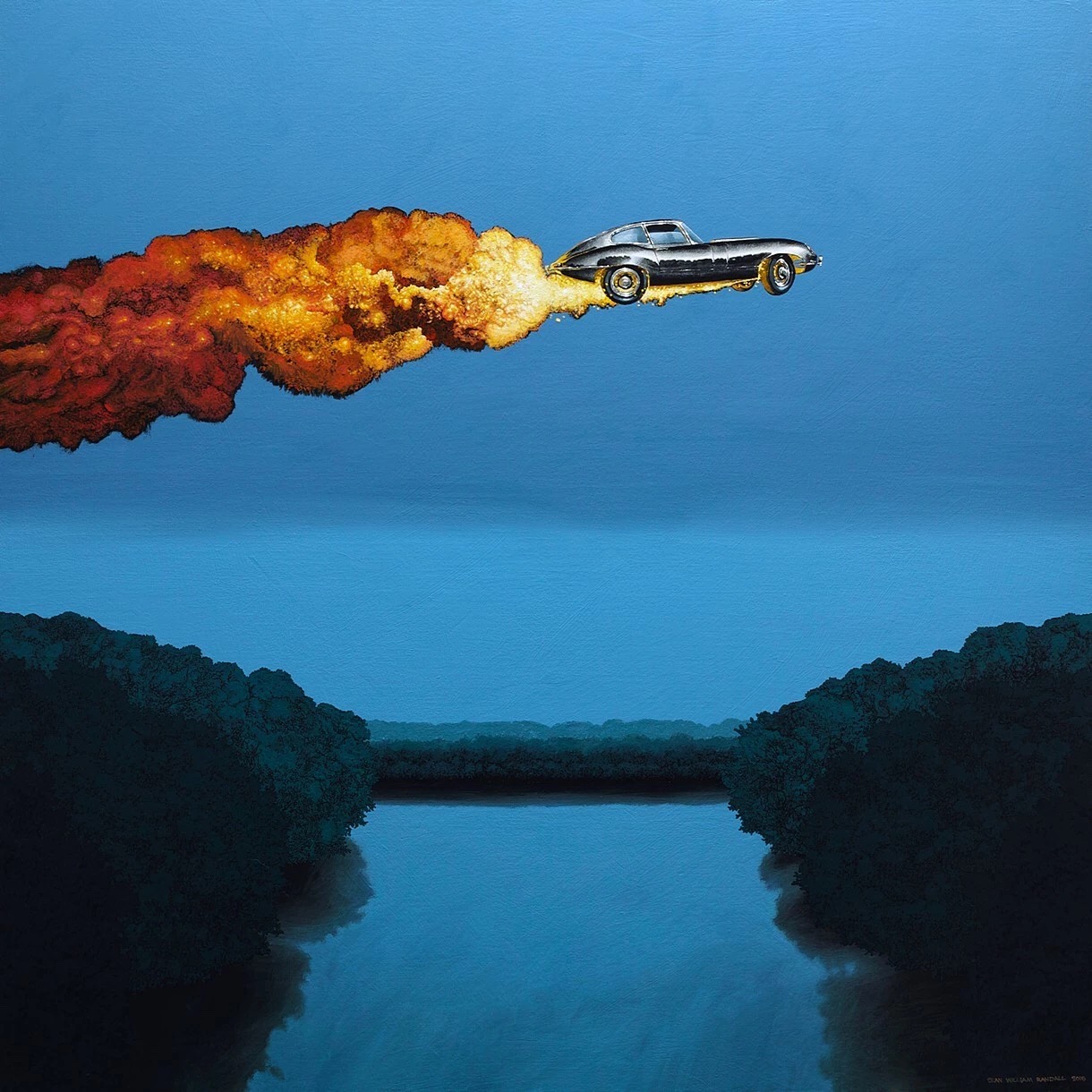 加拿大建筑师sean william randall绘画作品.