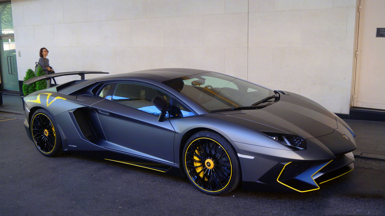 兰博基尼lamborghini aventador lp750-4 superveloce roadster