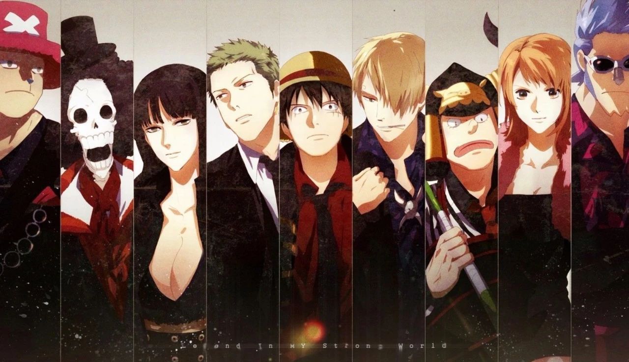 海贼王草帽一伙身高排行索隆比山治要高一点罗宾有188cm