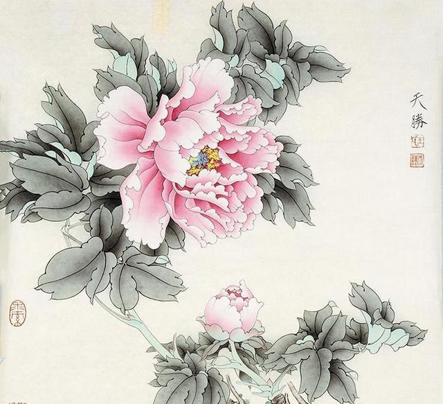 工笔画大家王天胜作品欣赏