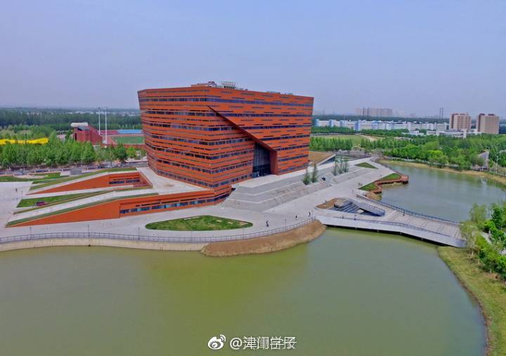河北工业大学水上图书馆试运行