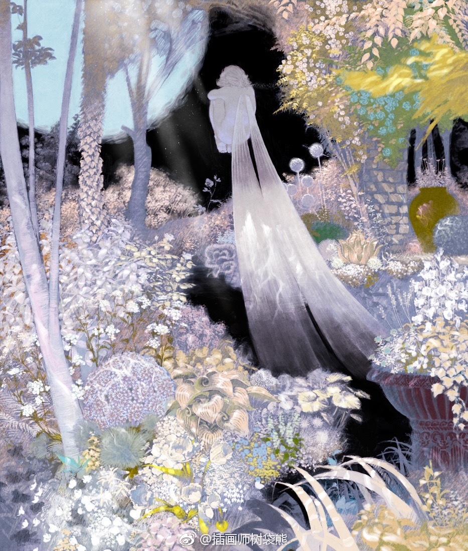 国外插画师 輪 复古美少年插画设计作品描绘出细腻的情感|美少年|插画师|幻想世界_新浪新闻