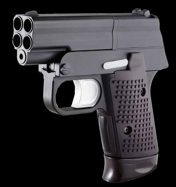 大多数人都没见过的四管手枪:reliant手枪!