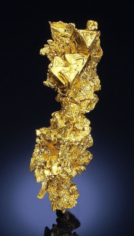 自然金,是自然产生的金元素矿物