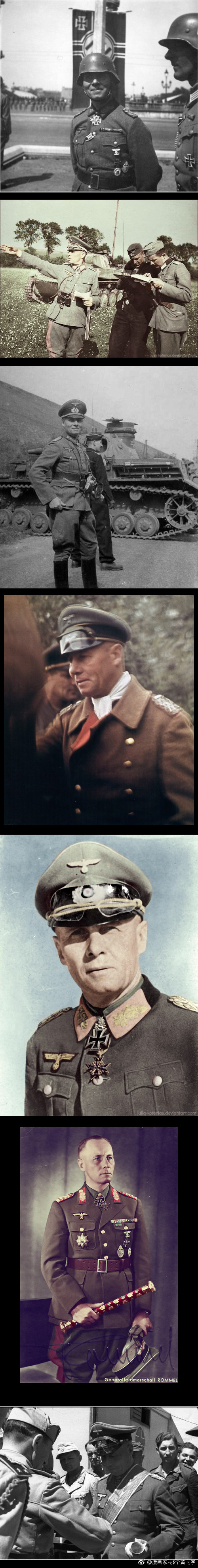 最全的隆美尔高清照片合集:记录一代名将的一生