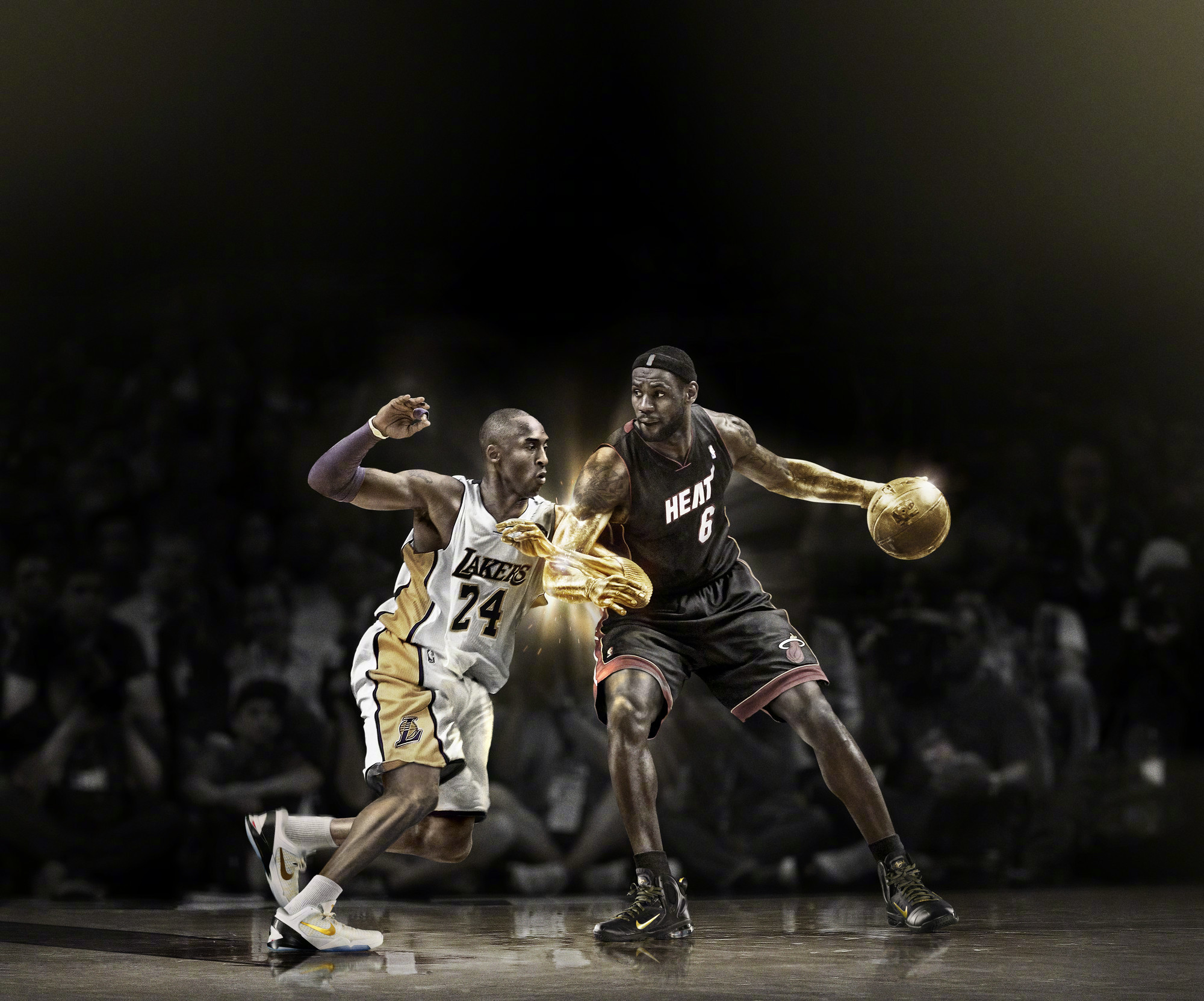 当年nike一组十分酷炫的海报