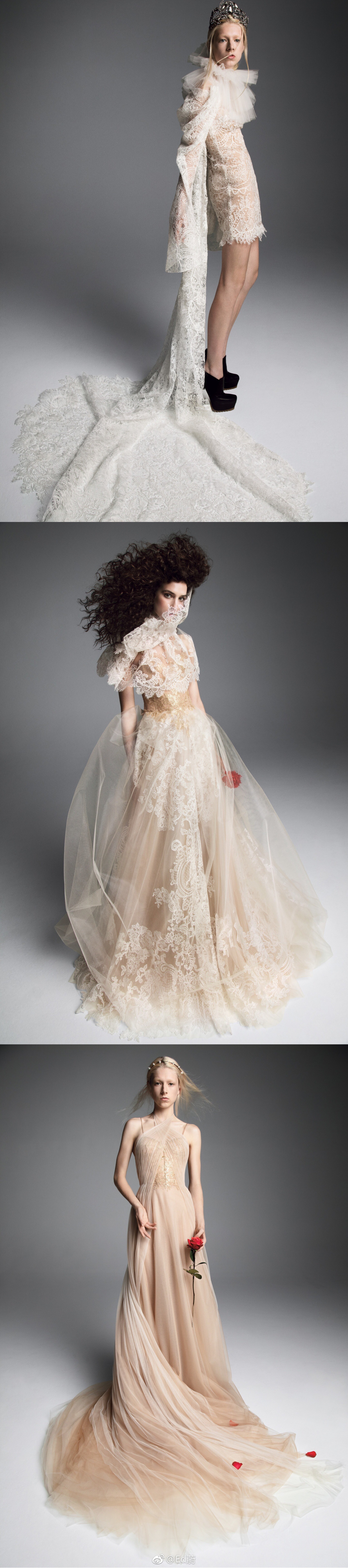 verawangbridalfw2019婚纱女王verawang以国王路易十四为灵感
