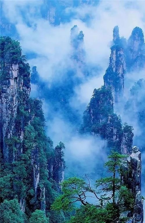 最美的山水画,天然的!