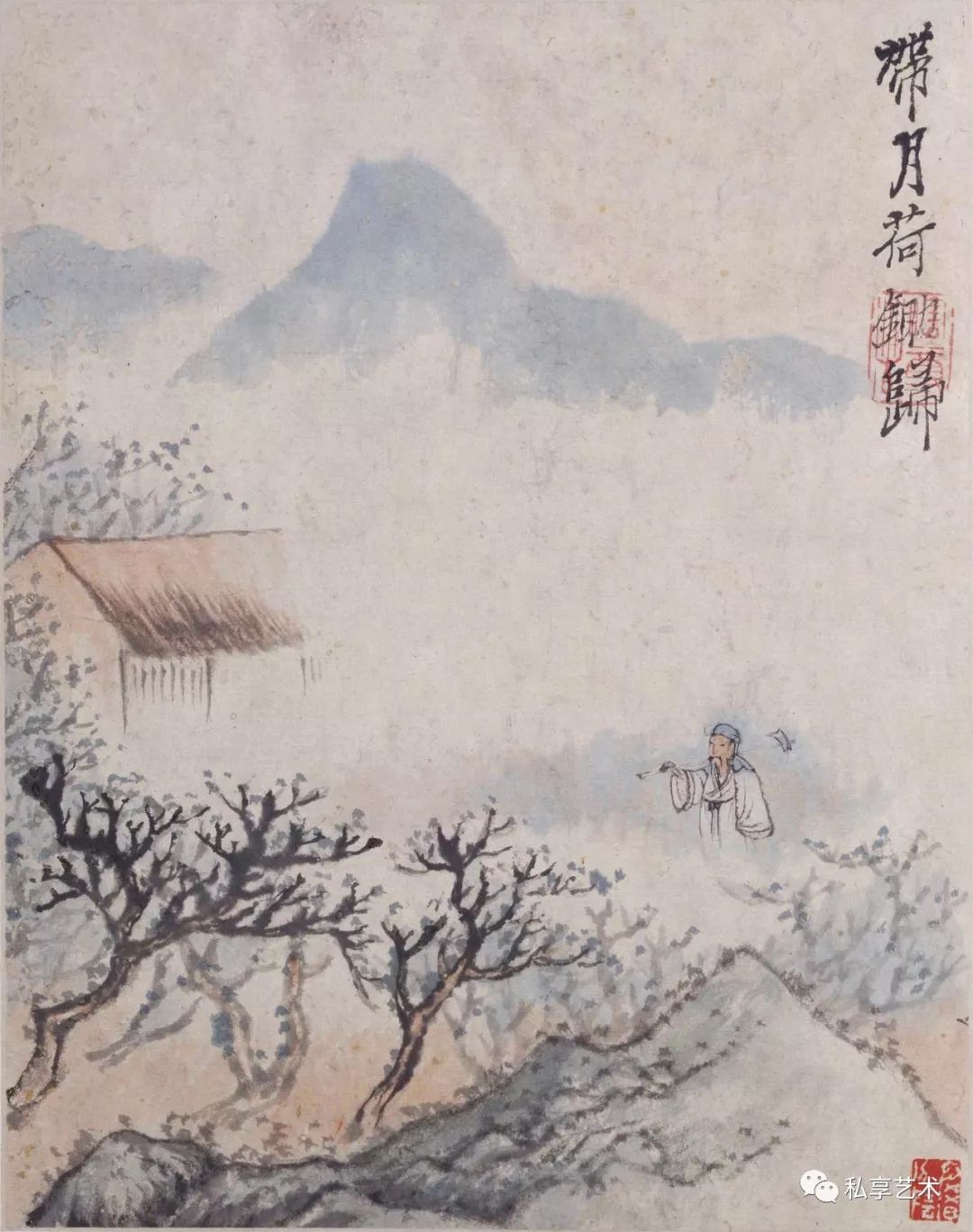 元亮以喧嚣之境,写至静之机,此中三昧,匪石老其谁参之?