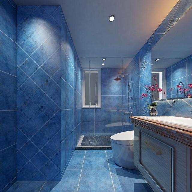 布局分区明确,将整体空间的家具,软装辅以蓝白色搭配,充满地中海风味