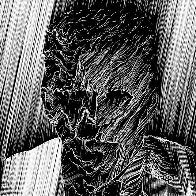 抽象化的线条艺术作品