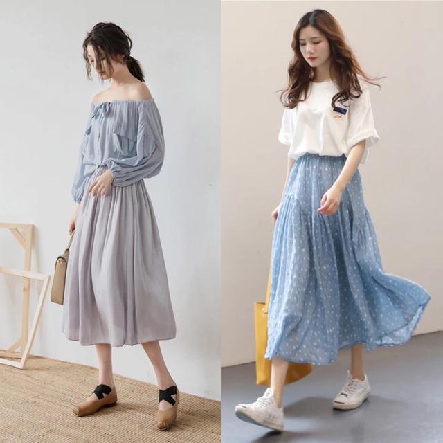 18套半身裙穿搭,让这个夏天一秒变优雅,气质时髦又显精致质感!