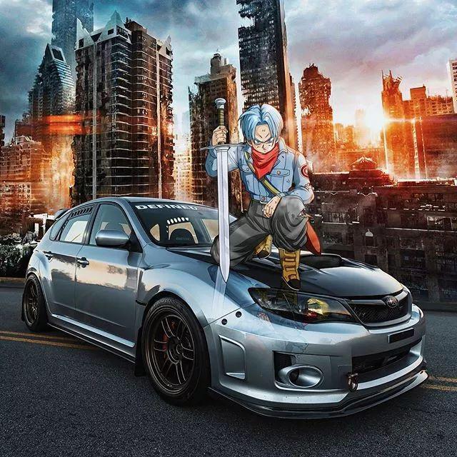 将改装车与经典动漫人物融合,这样的组合能否俘获你的芳心?
