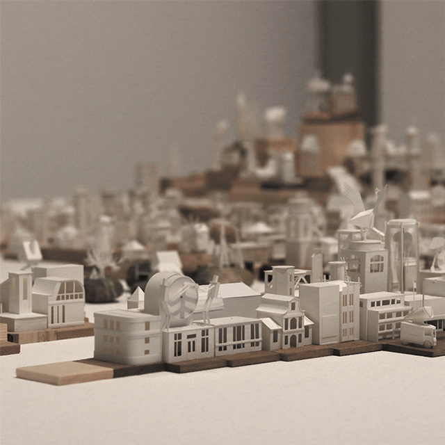 纸模城市