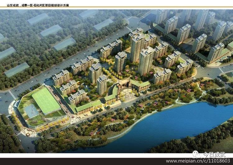 成武蝶变一座富有水韵的新城呼之欲出