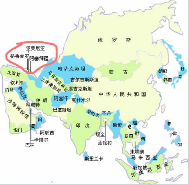 亚洲共有四十八个国家,这六个国家却不参加亚运会,原因是这样的