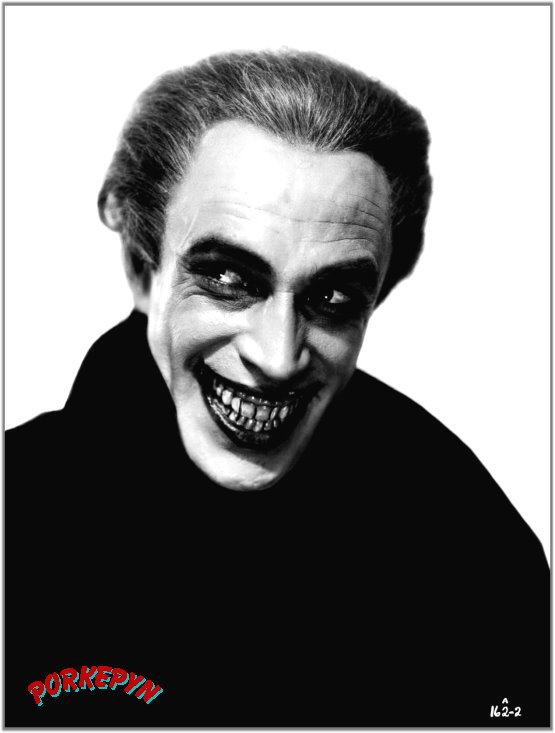 《笑面人》的主人公是一位被人贩子毁了容的好青年.