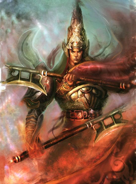 曾是刘表的部下,被孙权封为折冲将军,孙权曾说:"孟德有张辽,孤有甘兴