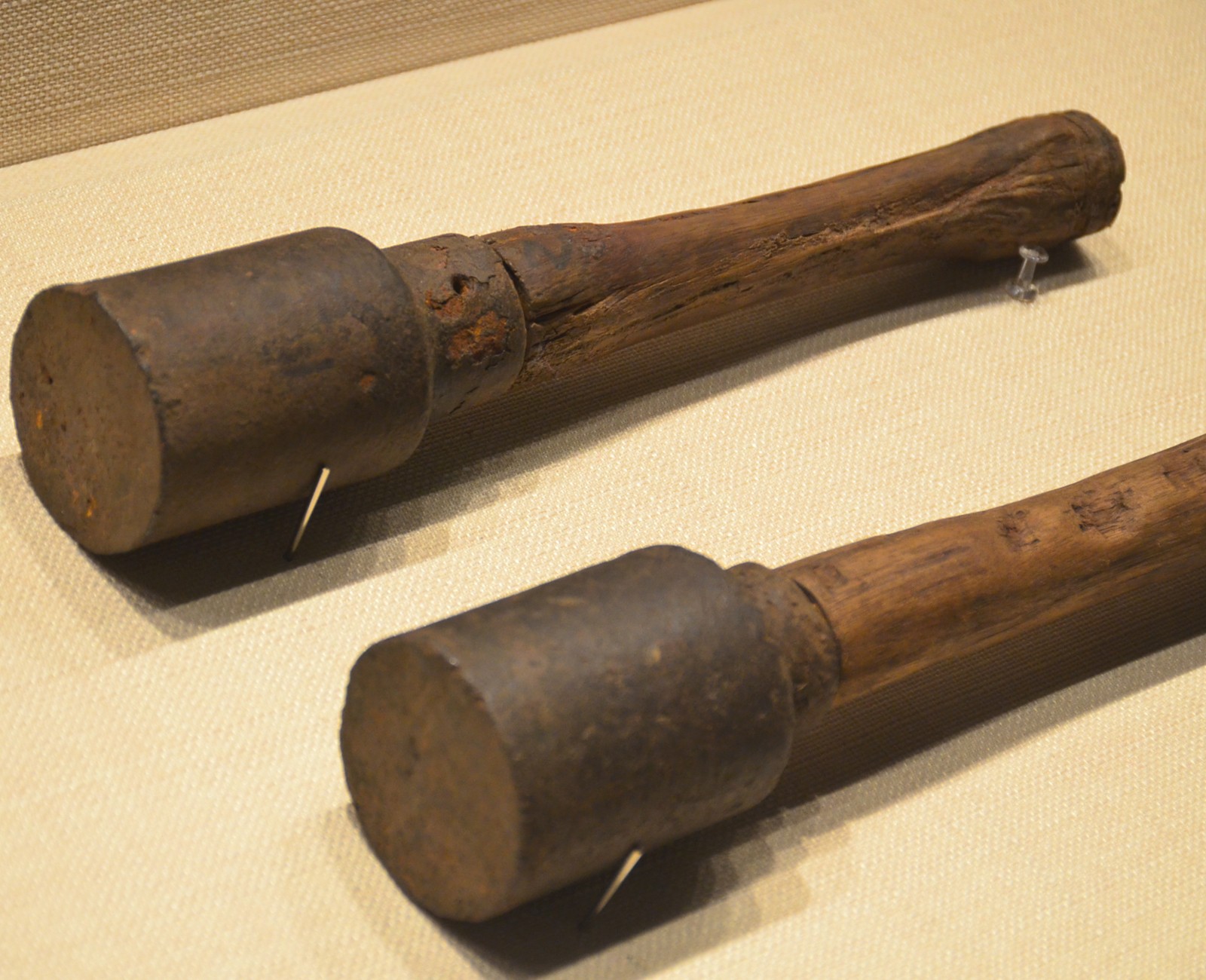 抗战时期的国军木棒手榴弹日军手雷抗日游击队手雷