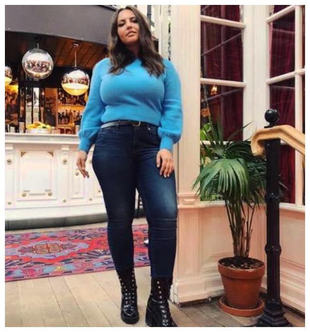 165斤却一点不臃肿,肉都长到该在的地方|模特|安娜|体重_新浪新闻