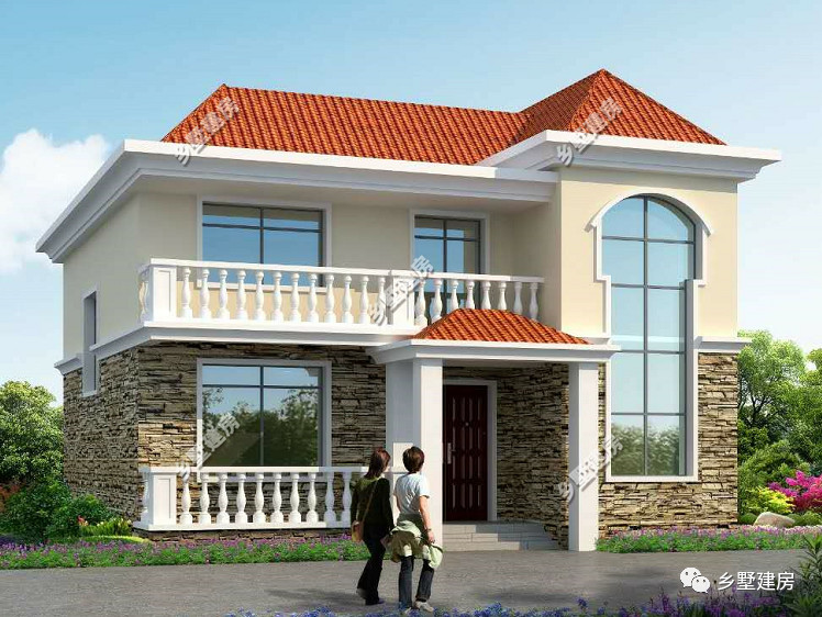 二层有三间卧室,那我南侧主卧面积大,可设置衣帽间,且有户外阳台相连