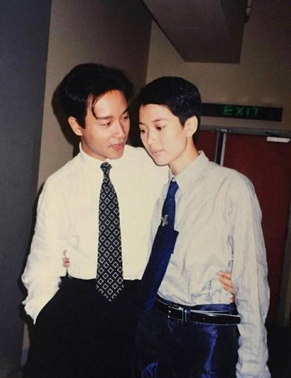 张国荣袁咏仪旧照曝光,一个风华绝代,另一个才是真绝色,太惊艳