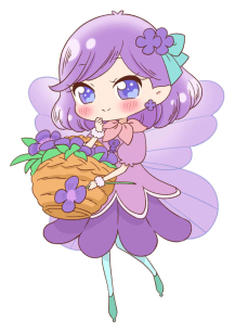 子供动画角色设计魔法之钟请告诉我莉露莉露妖精莉露