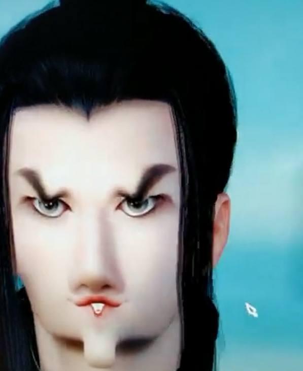 逆水寒捏脸系统被玩家玩坏,玩家捏出的脸一个比一个丑,脑洞极大