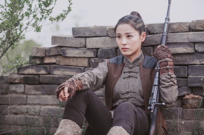 王玲玲化身巾帼豪杰红腰鼓山西正热拍